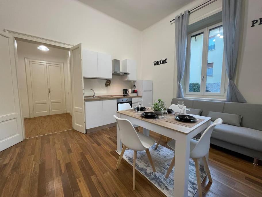 Bg Central President Suite Con Parcheggio - Vista Citta Alta Bergamo Luaran gambar