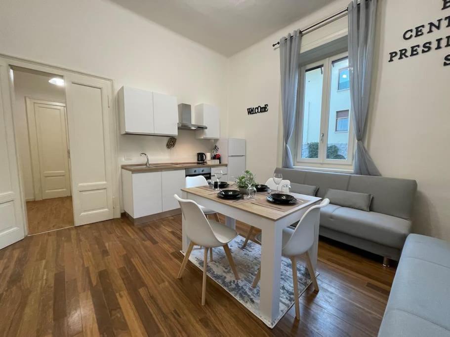 Bg Central President Suite Con Parcheggio - Vista Citta Alta Bergamo Luaran gambar